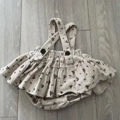 べべホリック　bebeholic サス付きブルマ　スカート　コーデュロイ