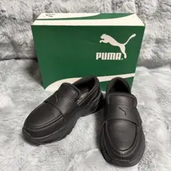 【お値引き】PUMA プーマ 厚底 ローファー 23.0cmのサムネイル