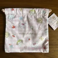 サンキューマート　mikko 巾着　ポーチ