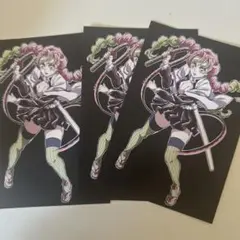 鬼滅の刃 全集中展 刀鍛冶の里編 柱稽古編 幕間画ポストカード 甘露寺蜜璃　３枚