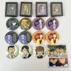 名探偵コナン 缶バッジ コマコレマグネット 新一 安室 諸伏孝明 まとめ売り