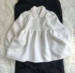 ✨美品✨ヨリ yori 24SS キルトライクボリュームブラウス ペプラム