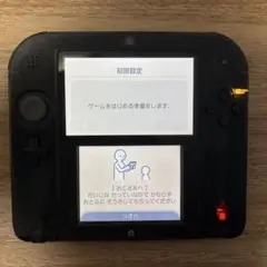 Nintendo 2DS クリアブラック 本体