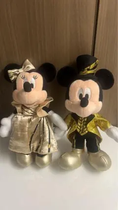 ミッキーのマジカルミュージックワールド ミッキー ミニー ぬいぐるみバッジ
