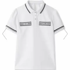 【CELFORD GOLF】ロゴジャガードカノコポロシャツ