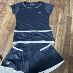 バボラテニスウェアセットMサイズ ネイビー