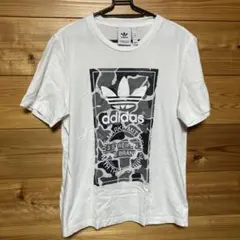 adidas カモフラージュ Tシャツ ホワイト