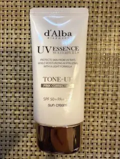 【新品未使用】d’Alba トーンアップUVエッセンス SPF50+ ピンク