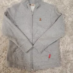 Miki Hose グレー ジップアップ　130cm