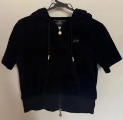 Rady セットアップ　ベロア　半袖　ブラック