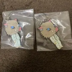鬼滅の刃　一番くじ　弍　嘴平伊之助　ラバーストラップ　セット