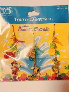 東京ディズニーシー サマーフェスティバル ストラップ 3個セット