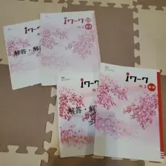 ☆iワーク 中3☆iワークプラス+☆ 数学☆ 教科書準拠 学習教材セット