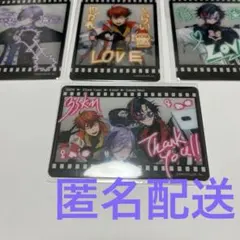 にじさんじ　3SKM オリジナルクリアカード　4種コンプリート　　セブンイレブン