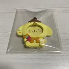 サンリオ いちご新聞50周年 フォトバッジ付きマスコット ポムポムプリン