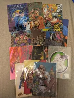 荒木飛呂彦 クリアファイル20枚 原画展2012/2017/エビス ジョジョ