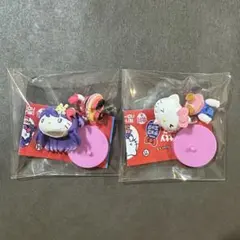 ハローキティ チョコエッグ 2体セット 推しの子 指ハート