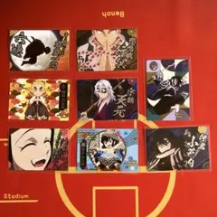 鬼滅の刃　銀だこ　コラボカード　8枚セット