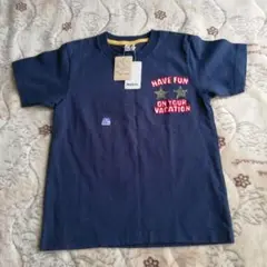 ネイビー Tシャツ 刺繍 キラキラ 星