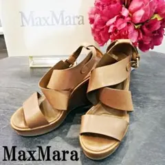 ◇MaxMara　Italy製　ストラップサンダル　厚底のサムネイル
