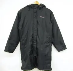 Kaepa フード付き ジップアップ 裏ボア ロングコート アウター　レディース