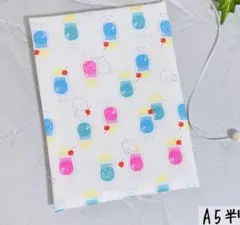 ハンドメイド　ブックカバー