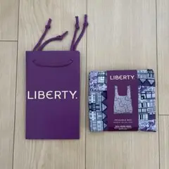 LIBERTY ロンドン本店プリント柄　エコバッグ