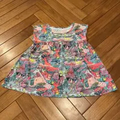 baby GAP フラミンゴ柄 ノースリーブワンピース 3歳用