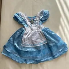 ディズニードレス 水色 110