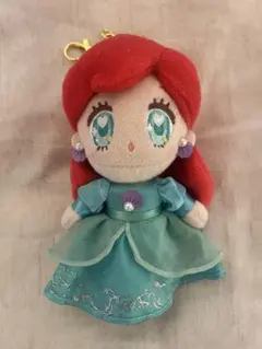 アリエル ディズニーストア tiny キーチェーン ぬいぐるみ