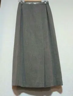VINVERT ロングスカート グレー タイト（9AR）