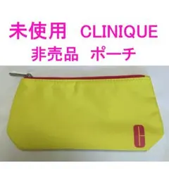 未使用 CLINIQUE クリニーク ノベルティ コスメ ポーチ イエローのサムネイル