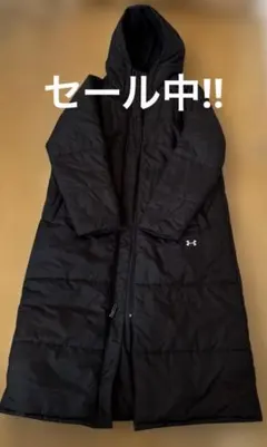 UNDER ARMOUR storm1ベンチコート MDサイズ ブラック - メルカリ