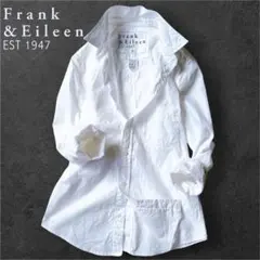 Frank&Eileen BARRY リネン100% 長袖 白 XXS 人気定番 - メルカリ