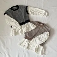 BRANSHES (ブランシェス) トップス 110 2着セット 双子