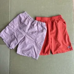 マーキーズ　ユニクロ　半パン　半ズボン　150 140 スモーキーピンク　2枚