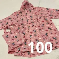 ミニー　レインコート　100cm