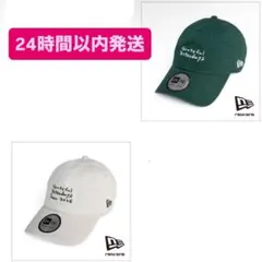 back number NEW ERA 2026 キャップ 白 緑 コラボ 2点 - メルカリ
