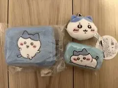 ちいかわ　ハチワレ　ジュエリーミニケース　ふわふわミニポーチ　がまぐちポーチ