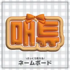 ぷっくりネームボード　マシュー 매튜