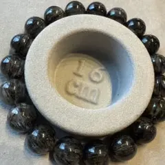 n*o様 天然石 ブレスレット ブラックルチル