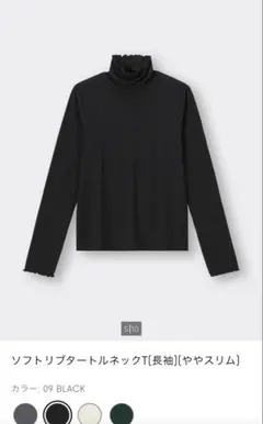 ハイネックtシャツ 長袖