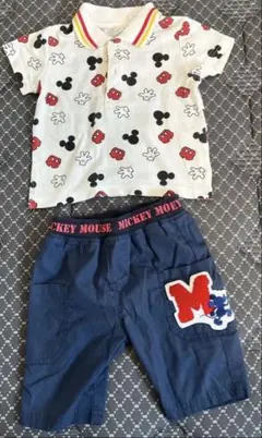 Disney 子ども服　セットアップ