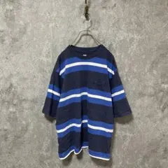 【リーバイス】 LEVI'S「マルチボーダー」ポケット付きTシャツ