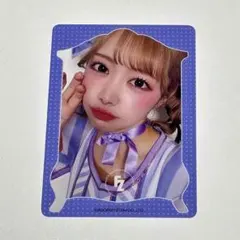 フルーツジッパー 仲川瑠夏 カワラボ衣装展 トレカ