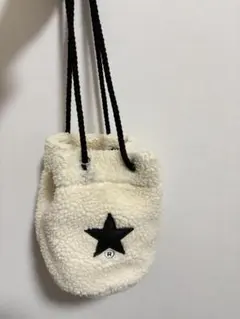 コンバース 巾着型ハンドバッグ兼ショルダーバッグ