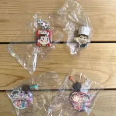 ペコちゃん お菓子のめじるしアクセサリー2026 セミコンプ　４種類セット①