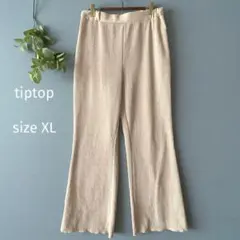 tiptop ゴムパンツ アイボリー ライトベージュ 春夏のサムネイル
