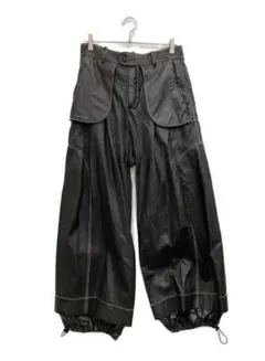 NUTEMPEROR 変形パンツ NUTEMPEROR / ナットエンペラー - CIRCLE WIDE PANTS (BLACK) | RADD
