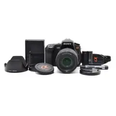 希少CCDセンサー】SONY α350 ダブルズームセット☆届いてすぐ使える